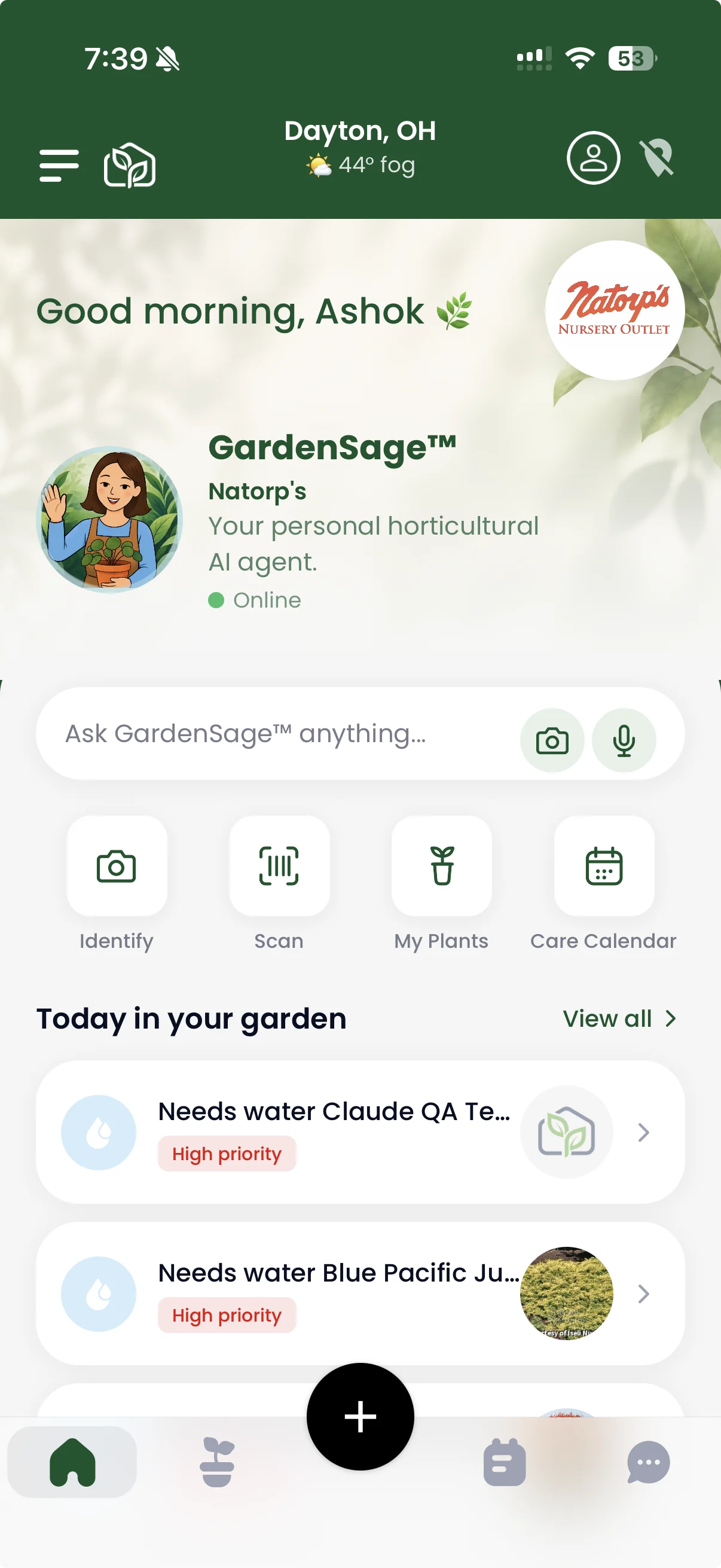 GardenSage app: plant guidance and care tools in your hand